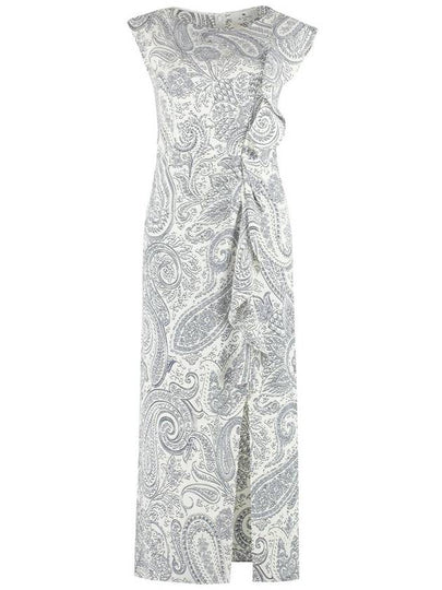 midi dress 123084603 990 WHITE - ETRO - BALAAN 2