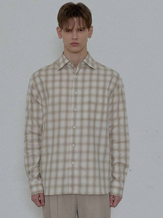 Men's Kuwamura Check Long Sleeve Shirt - FILLCHIC - BALAAN 1