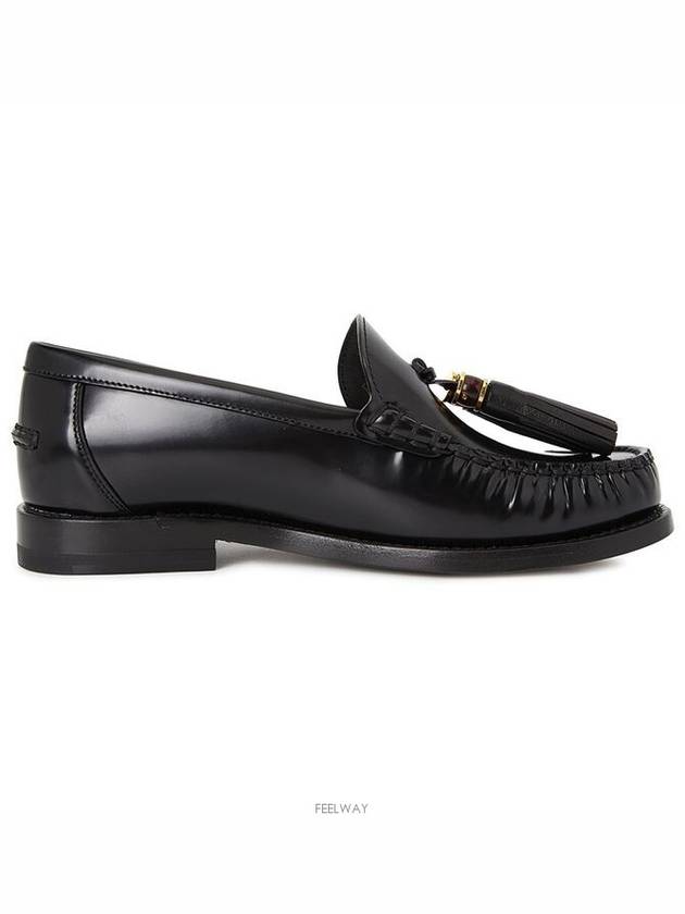 D Academy Brushed Calfskin Loafers Black - DIOR - BALAAN 4