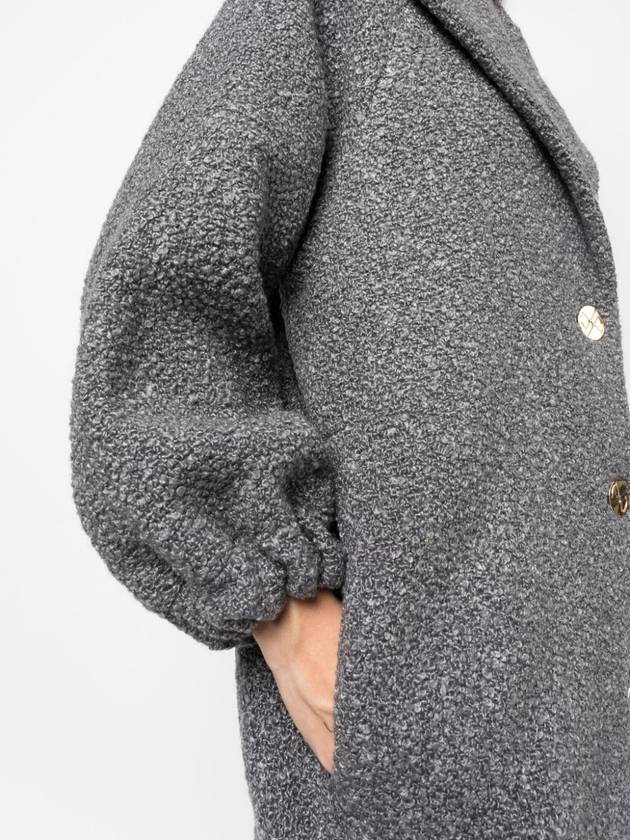 Puff Sleeve Single Coat Grey - PATOU - BALAAN 6