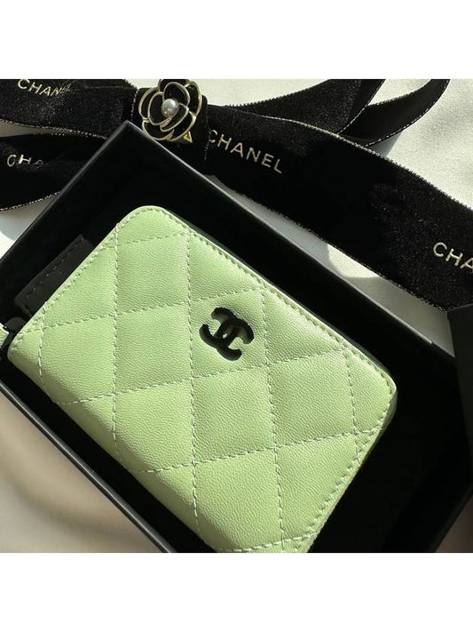 24C Cruise Classic Zipper Card Wallet Coin Purse 3stage Zipper AP0216 - CHANEL - BALAAN 2