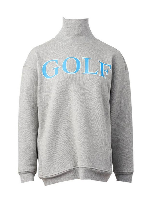 Golf Turtleneck Sweatshirtgrey - MILESANDMILESANDMILES - BALAAN 1