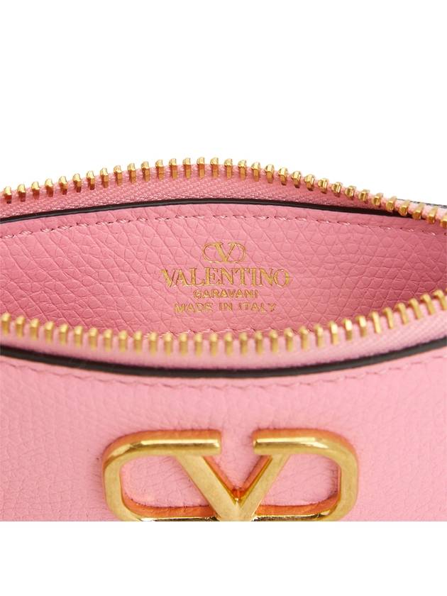 V logo signature women s card wallet P0W17SNP ZQQ - VALENTINO - BALAAN 5