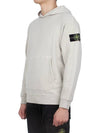 Compass Logo Patch Hoodie Ice - STONE ISLAND - BALAAN 4