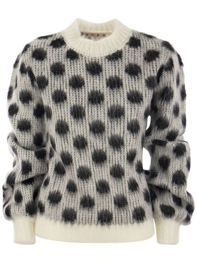 23 fw Polka Dot Mohair Sweater GCMD0476Q0UFU160 DOW01 B0230971179 - MARNI - BALAAN 2