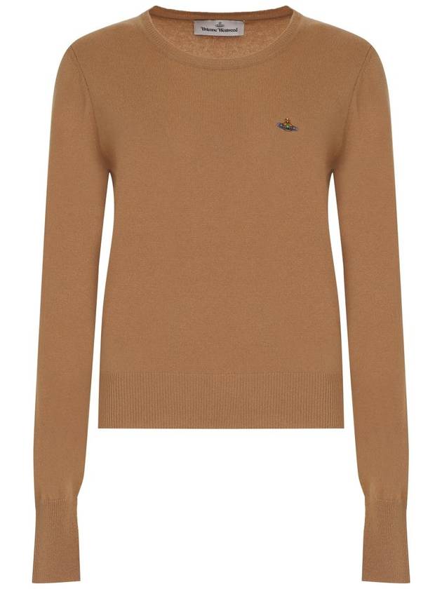 Bea Jumper Knit Top Camel - VIVIENNE WESTWOOD - BALAAN 2