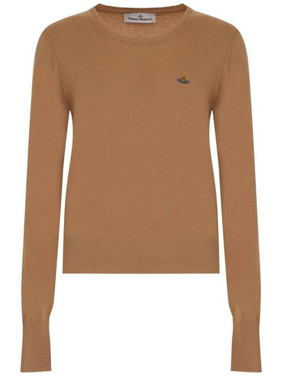 Bea Jumper Knit Top Camel - VIVIENNE WESTWOOD - BALAAN 2