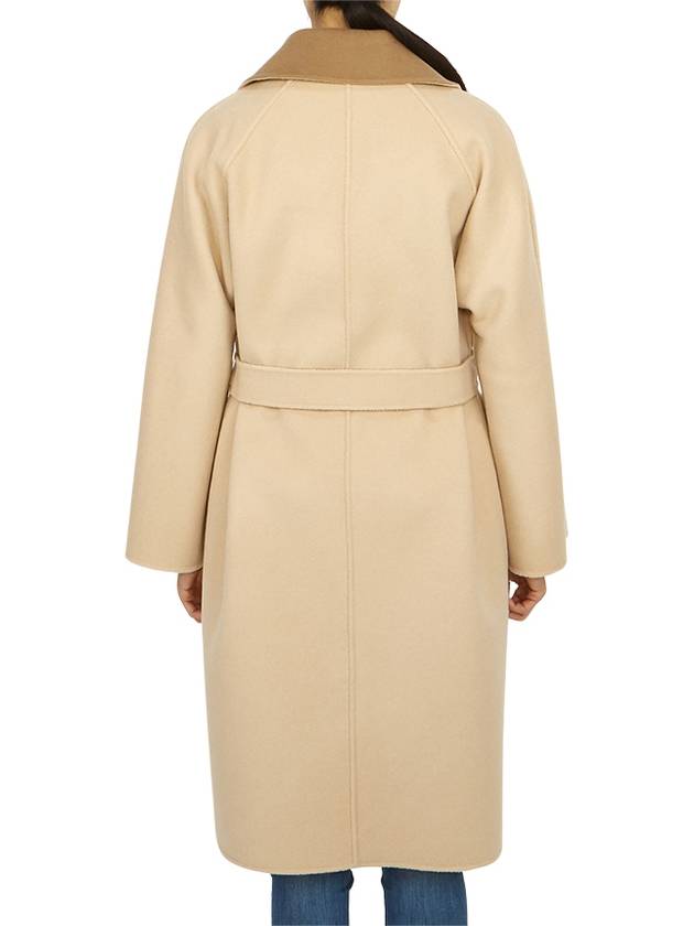 Reversible Single Coat Beige - MAX MARA - BALAAN 8