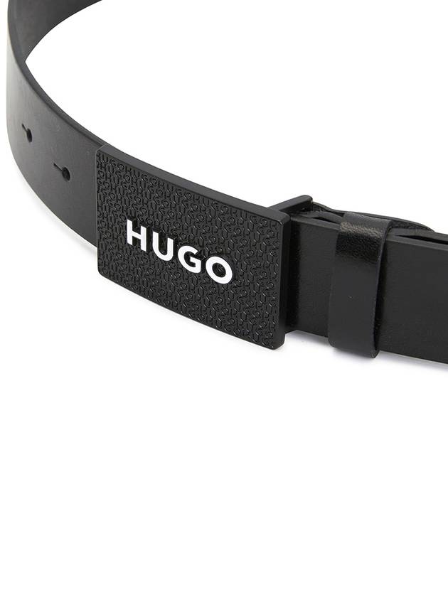 logo buckle leather belt 50480856 - HUGO BOSS - BALAAN 6