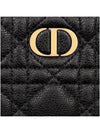 CARO LAVENDER Wallet Black S5177UWHC M900 - DIOR - BALAAN 5