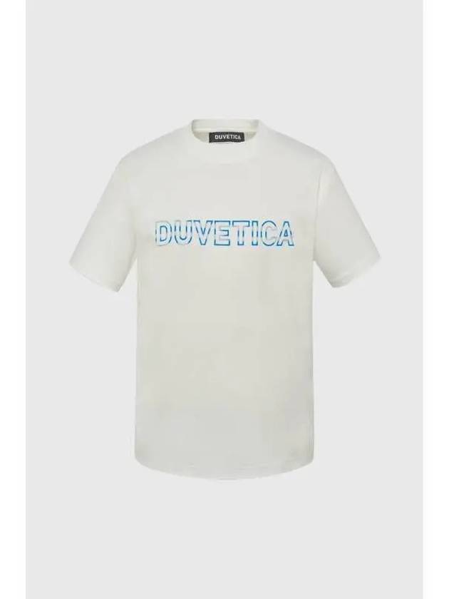 Arissotoe White Men s T Shirt Gold 271966 - DUVETICA - BALAAN 1