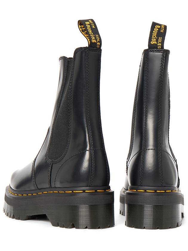 High Quad Squared Chelsea Boots Black - DR. MARTENS - BALAAN 7