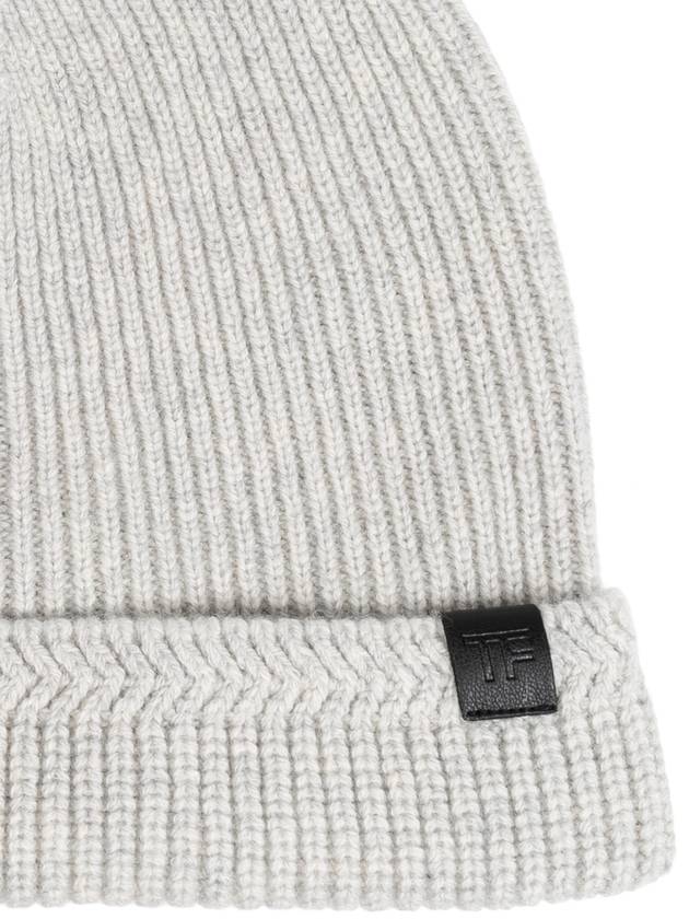 Tom Ford Cap With Logo Patch, Men's, Grey - TOM FORD - BALAAN 4