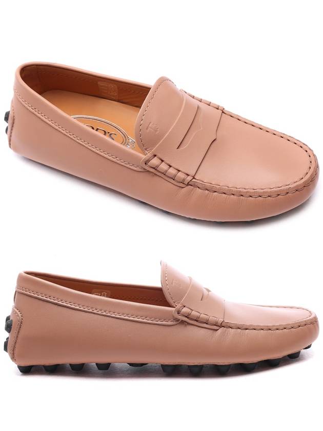 Gomino Moccasin Driving Shoes Pink - TOD'S - BALAAN 3