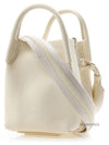 Women's Micro Bale Shoulder Bag White - LORO PIANA - BALAAN 3