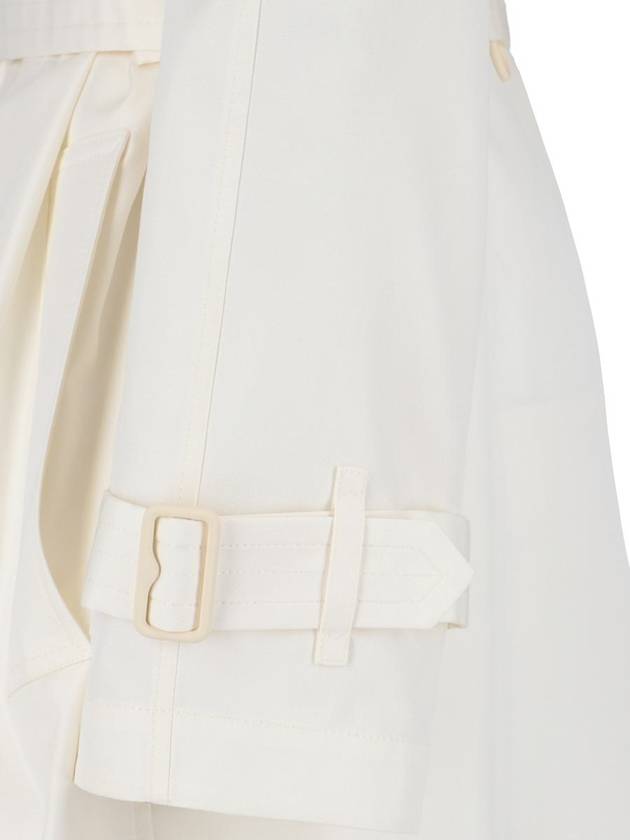 doublebreasted belted trench coat - BURBERRY - BALAAN 5