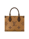 Women's OnTheGo PM Monogram Tote Bag Brown - LOUIS VUITTON - BALAAN 10