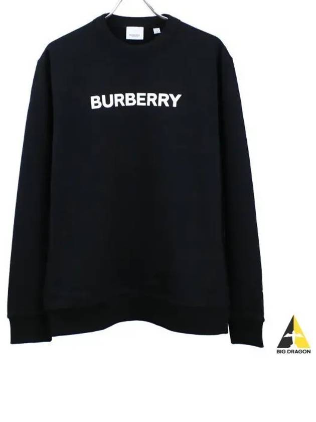 Front Logo Print Sweatshirt Black - BURBERRY - BALAAN 2