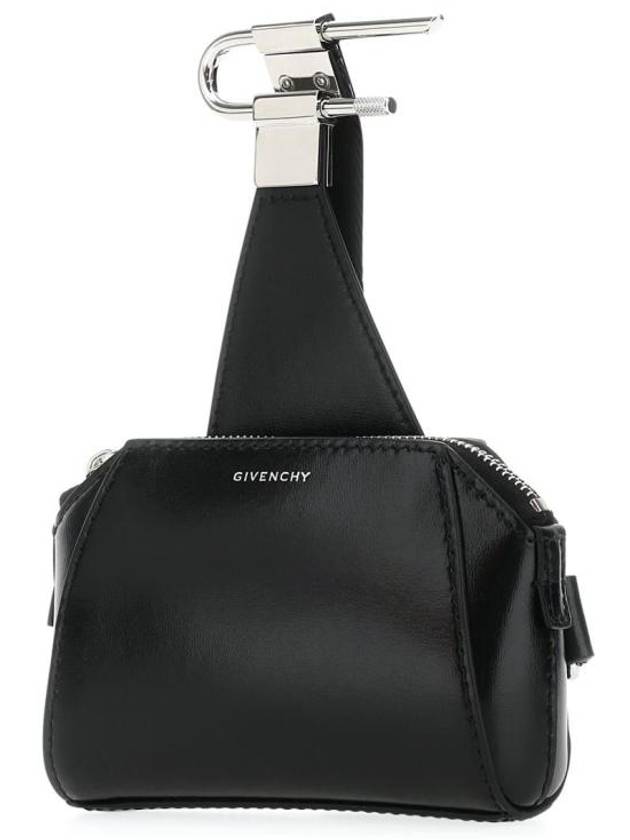 Men's Mini Antigona U Shoulder Cross Bag Black - GIVENCHY - BALAAN 3