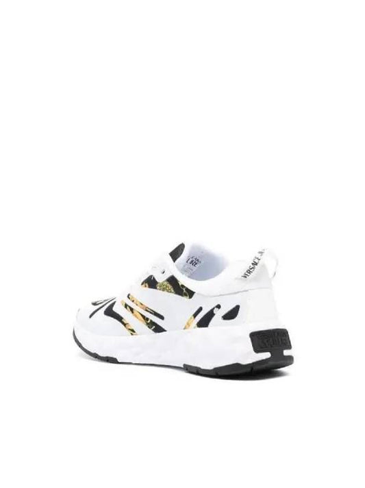 Baroque printing panel low top sneakers 75VA3SBA ZS852 MD7 - VERSACE - BALAAN 2