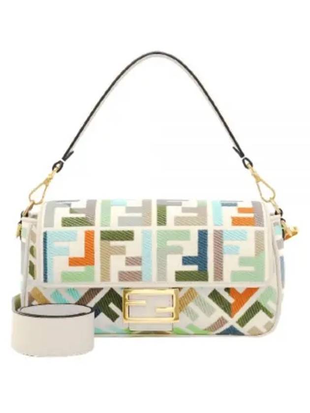 Baguette Canvas Shoulder Bag - FENDI - BALAAN 2