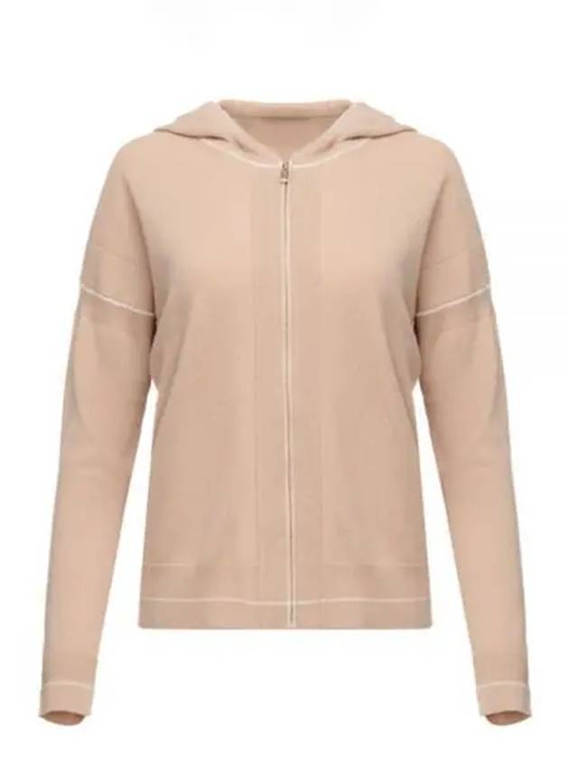 Women s Pluto Hooded Jacket Beige 63460529 - MAX MARA - BALAAN 1