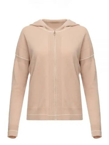 Women s Pluto Hooded Jacket Beige 63460529 - MAX MARA - BALAAN 1