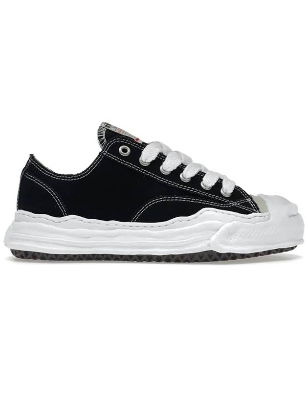 Hank OG Sole Low Top Sneakers Black - MAISON MIHARA YASUHIRO - BALAAN 3