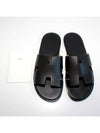 Izmir Sandal Calfskin & Noir - HERMES - BALAAN 3