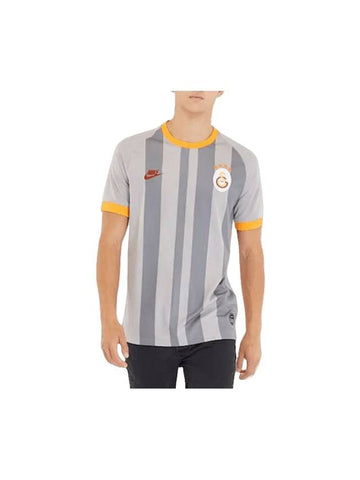 Galatasaray Stadium Third Short Sleeve T-Shirt Grey - NIKE - BALAAN 1