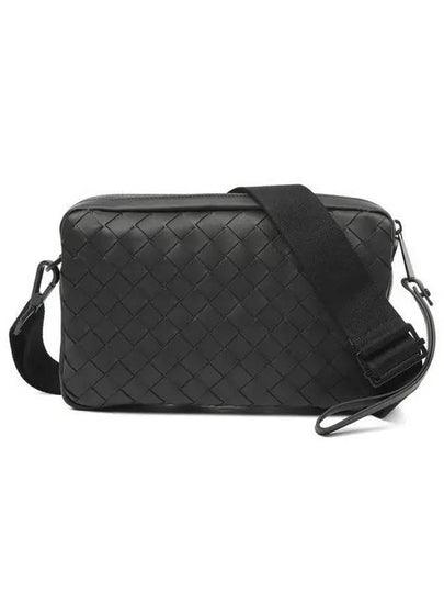 Intrecciato Cross Bag Black - BOTTEGA VENETA - BALAAN 2