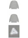 P21PTF002 AL Polar Fleece Sofa Crew Neck Sweatshirt Alloy Men's Sweatshirt TEO - PALACE - BALAAN 4