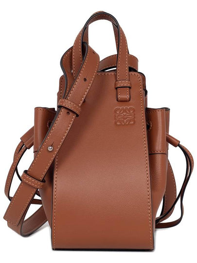 Mini Hammock Calfskin Bucket Bag Brown - LOEWE - BALAAN 2