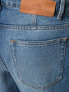 Men's Cropped Straight Jeans - AMI - BALAAN.