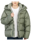 Alpine Down Jacket Sage Green - TEN C - BALAAN 9