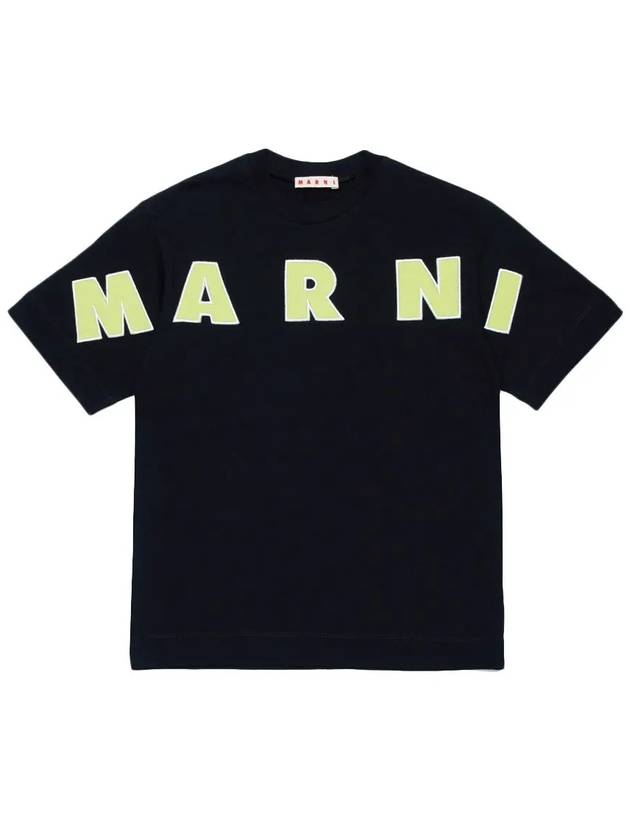 Kids Women Big Logo T Shirt M01265 M00RF 0M900 - MARNI - BALAAN 2