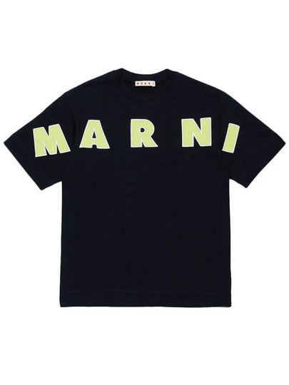 Kids Women Big Logo T Shirt M01265 M00RF 0M900 - MARNI - BALAAN 2