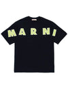 Kids Big Logo T Shirt M01265 M00RF 0M900 - MARNI - BALAAN 2