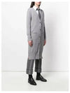 Milano Fine Merino Cardigan Light Grey - THOM BROWNE - BALAAN 9