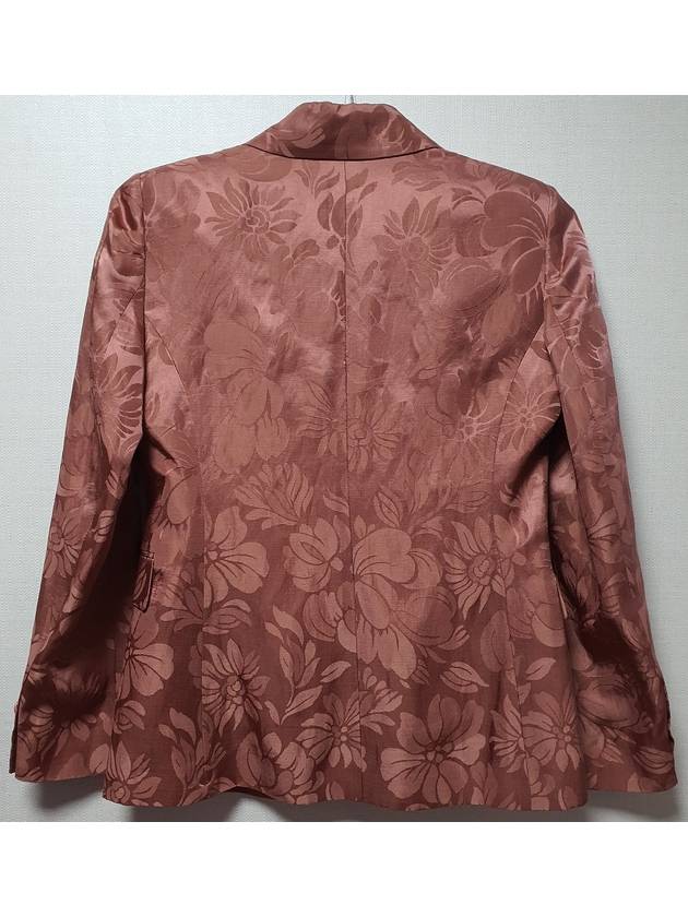Floral acetate linen blazer jacket - ETRO - BALAAN 3