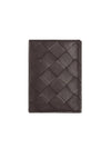 Tiny Tri-Fold Zipper Half Wallet Brown - BOTTEGA VENETA - BALAAN 1