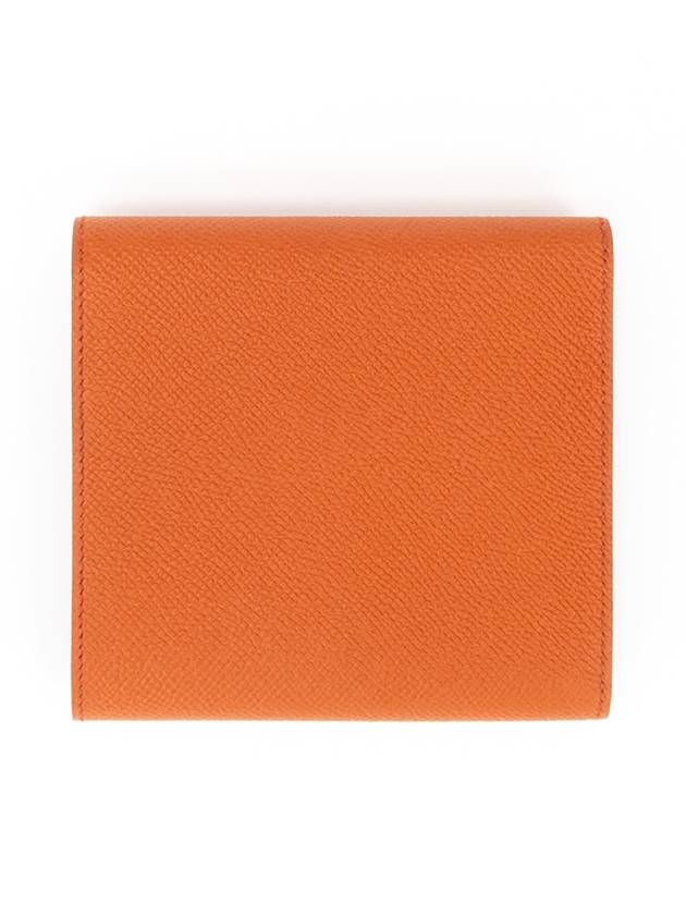 Click 12 Medium Wallet Orange H073508CK - HERMES - BALAAN 4