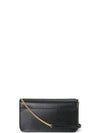 Cassandra Phone Holder Strap Cross Bag Black - SAINT LAURENT - BALAAN 4