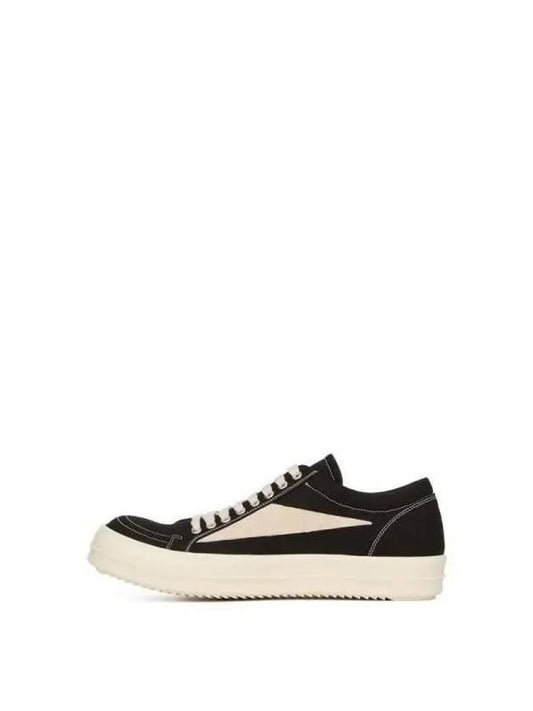 Rick Owens Vintage Canvas Low Top Sneakers DS02D2803DOLVS 911 - RICK OWENS - BALAAN 2