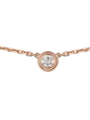 D'Amour Necklace XS Rose Gold - CARTIER - BALAAN 1