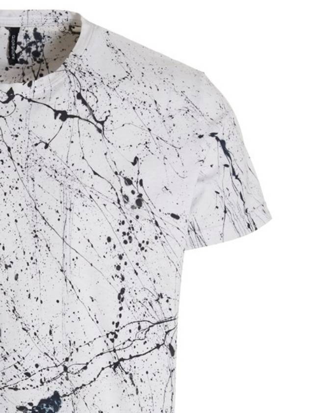 Paint Splash TShirt TX22S1117FLKBIANCOFLK - GIORGIO BRATO - BALAAN 3