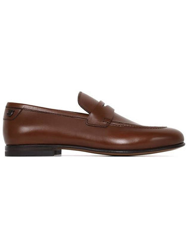 Cappuccino Goya Penny Loafer GOYA 0758418 - SALVATORE FERRAGAMO - BALAAN 1