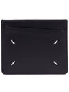 Stitch Diagonal Card Wallet Black - MAISON MARGIELA - BALAAN 4