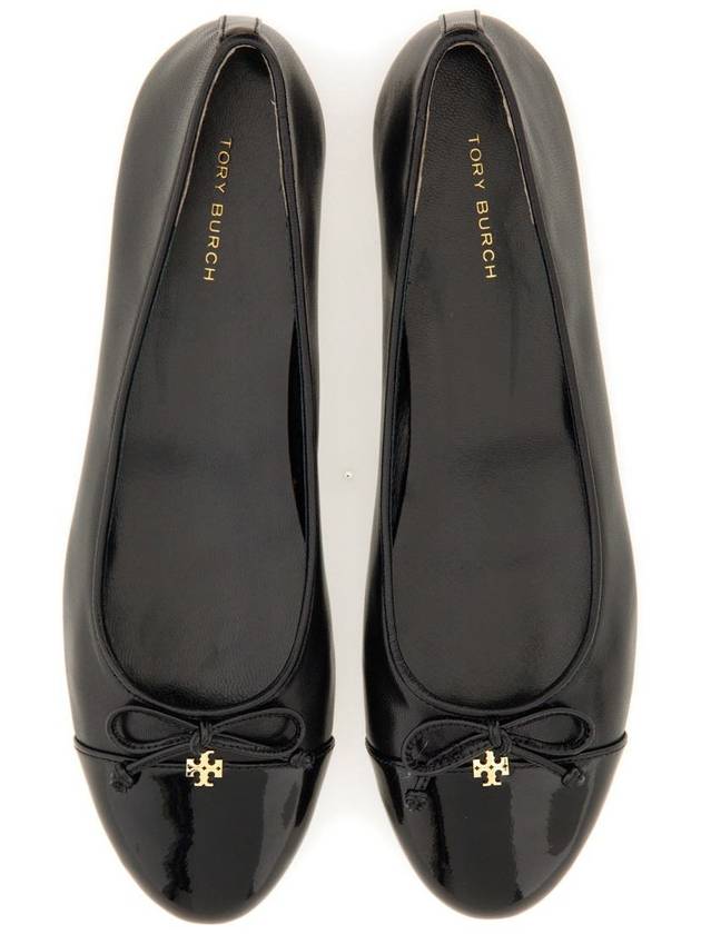 Cap Toe Ballet Flats Black - TORY BURCH - BALAAN 7