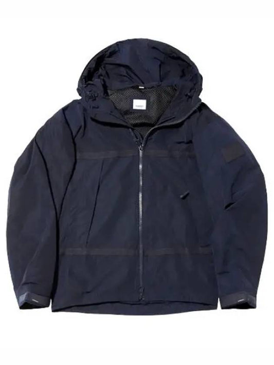 Logo Applique Light Hooded Jacket Men - BURBERRY - BALAAN 1